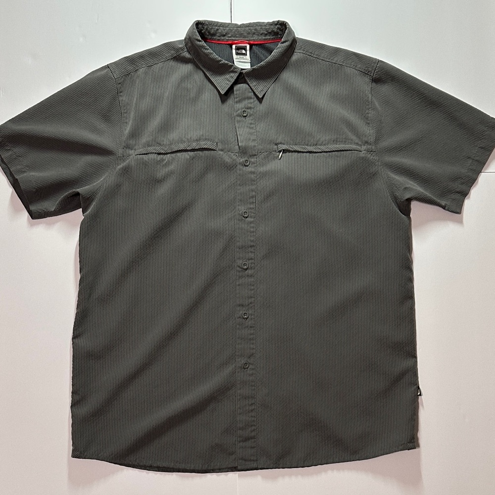 Men’s The North Face Charcoal Button Down Shirt